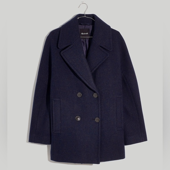 Madewell Jackets & Blazers - NEW Madewell Carville Oversized Peacoat in Insuluxe Fabric!!!